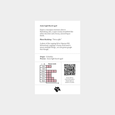 Anise Barrel Aged by Diego Bedoya - Light Roast