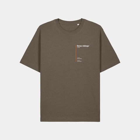 Curve Short Sleeve T-shirt - Mocha