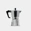 Pezzetti Stove Top Coffee Brewer - 6 Cup - Aluminium